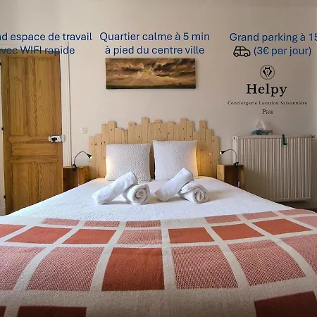 Appartement, 2 Chambres, Spacieux Et Plein De Charme A 5 Min Du Centre * Pau